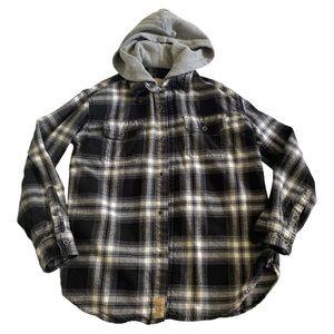 Jachs Hooded Flannel Jacket